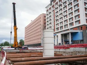 В Нижнем Новгороде приступили к строительству тоннеля от станции метро «Горьковская»